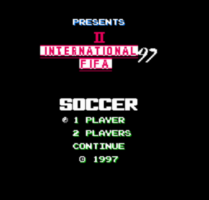 Fifa 97 International Soccer (Captain Majeed - Captain Majid) Atari Oyunu
